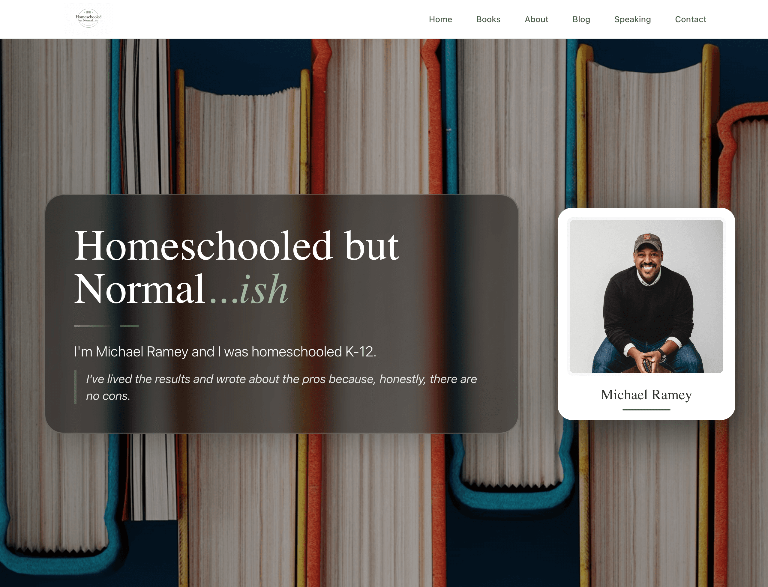 Screenshot of Homeschooled but Normalish - Educational resources & community